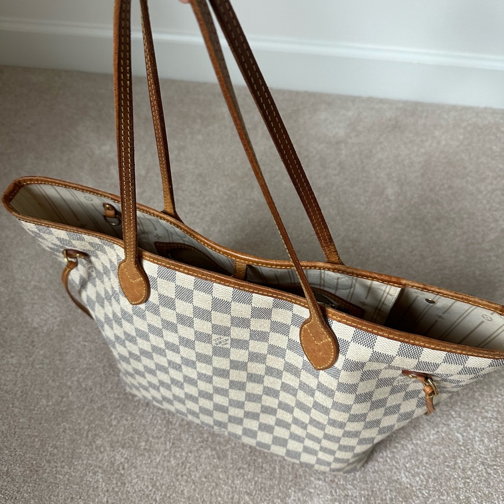 LOUIS VUITTON DAMIER AZUR NEVERFULL MM AR3172